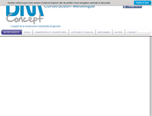 Tablet Screenshot of dmconcept-nc.com